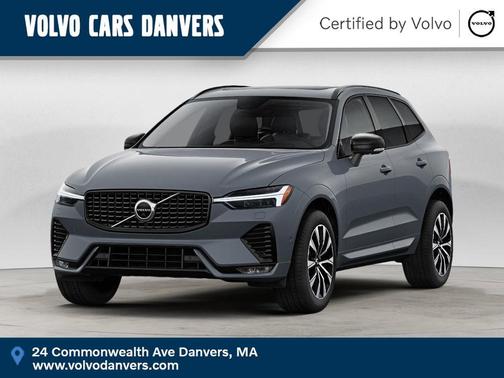 Thunder Gray Metallic 2024 Volvo XC60 B5 Plus Dark Theme