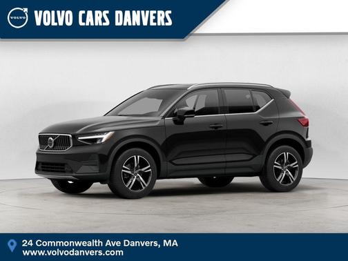 Black 2025 Volvo XC40 B5 Core Bright Theme