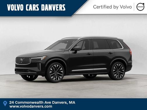 Onyx Black Metallic 2025 Volvo XC90 B5 Plus