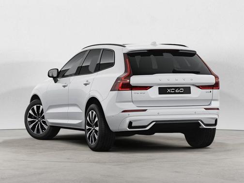 Crystal White 2024 Volvo XC60 B5 Plus Dark Theme