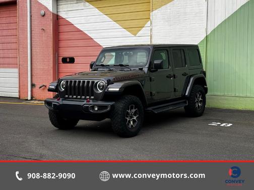 Granite Crystal Metallic Clearcoat 2019 Jeep Wrangler Unlimited Rubicon