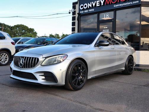 Silver 2020 Mercedes-Benz AMG C 43 4MATIC