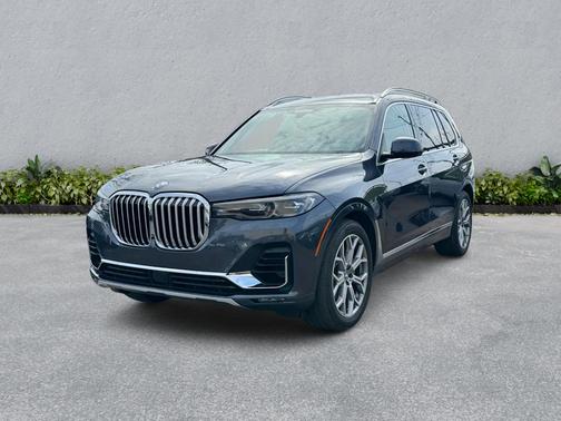 Arctic Gray Metallic 2019 BMW X7 xDrive50i
