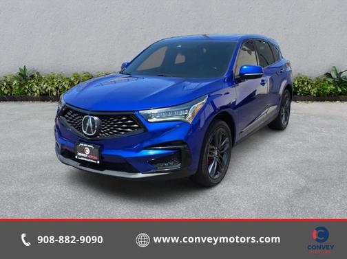 Apex Blue Pearl 2020 Acura RDX A-Spec
