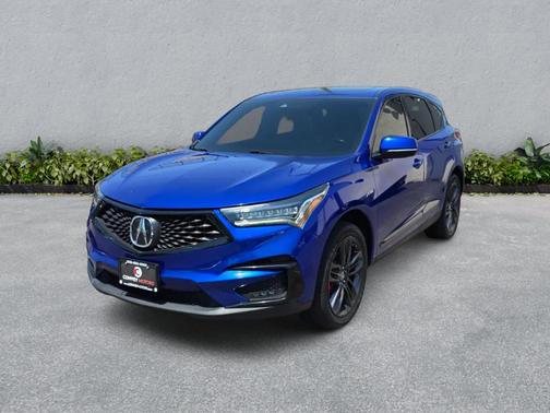 Apex Blue Pearl 2020 Acura RDX A-Spec