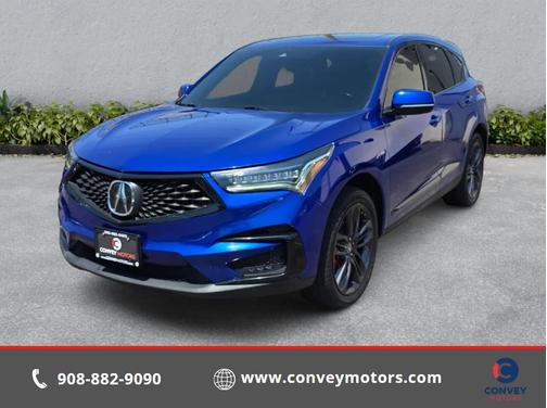 Apex Blue Pearl 2020 Acura RDX A-Spec