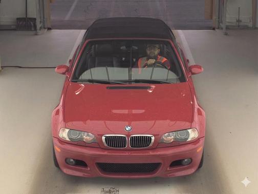 Imola Red 2002 BMW M3 Base