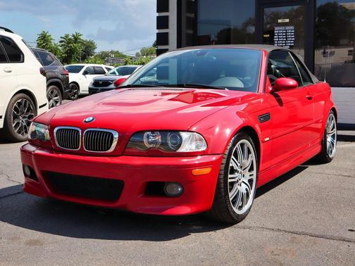 Imola Red 2002 BMW M3 Base