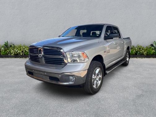 Bright Silver Metallic Clearcoat 2018 RAM 1500 Big Horn