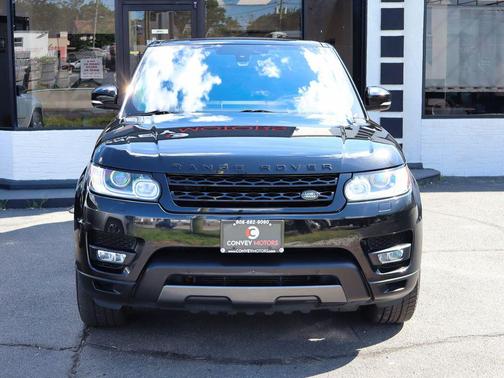 Black 2016 Land Rover Range Rover Sport Supercharged