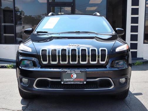 Diamond Black Crystal Pearlcoat 2018 Jeep Cherokee Limited