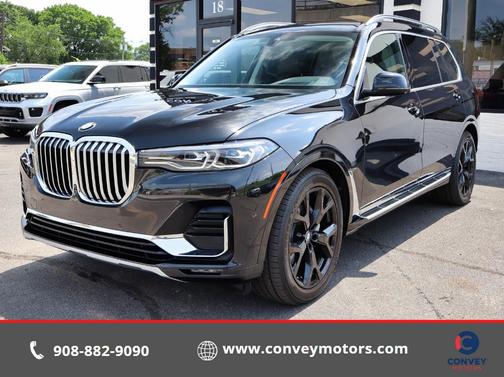 Black Sapphire Metallic 2020 BMW X7 xDrive40i