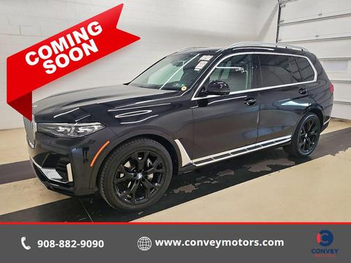 Black Sapphire Metallic 2020 BMW X7 xDrive40i