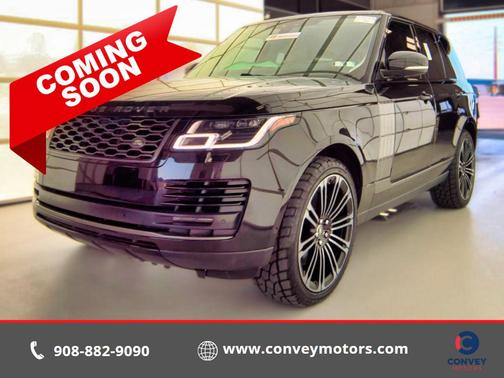 Black 2019 Land Rover Range Rover 3.0L V6 Supercharged HSE
