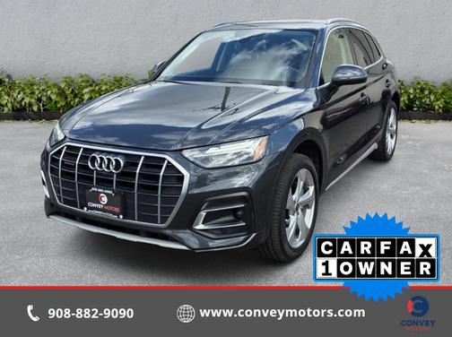 Gray Metallic 2021 Audi Q5 45 Premium Plus