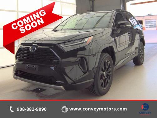 Midnight Black Metallic 2022 Toyota RAV4 Hybrid SE