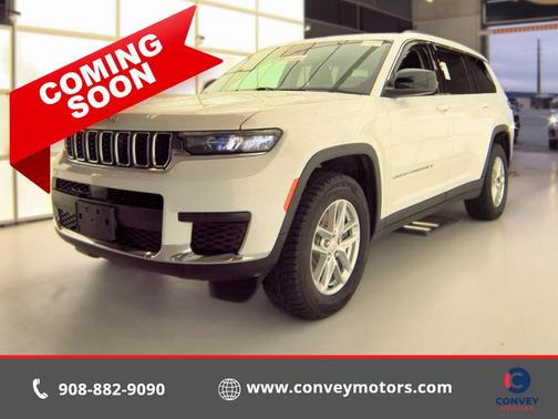 Bright White Clearcoat 2024 Jeep Grand Cherokee L Laredo