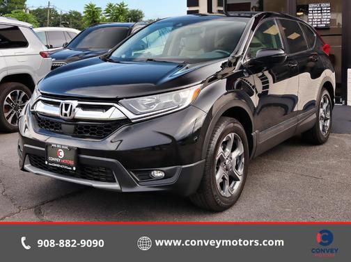 Black 2017 Honda CR-V EX-L