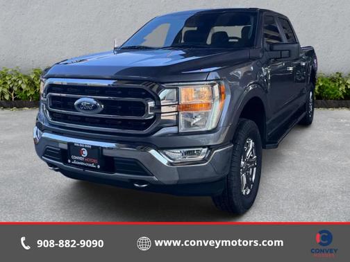 Gray 2021 Ford F-150 XLT