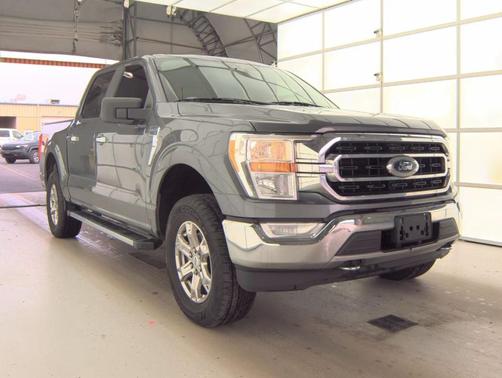 Gray 2021 Ford F-150 XLT
