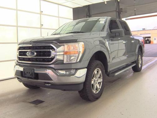 Gray 2021 Ford F-150 XLT