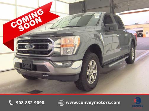 Gray 2021 Ford F-150 XLT
