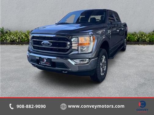 Gray 2021 Ford F-150 XLT