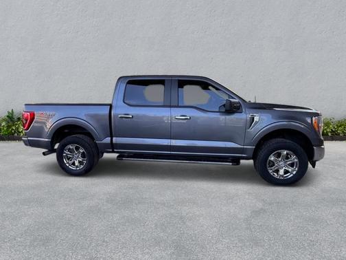 Gray 2021 Ford F-150 XLT