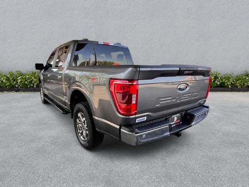 Gray 2021 Ford F-150 XLT