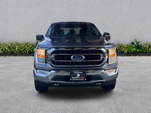 Gray 2021 Ford F-150 XLT