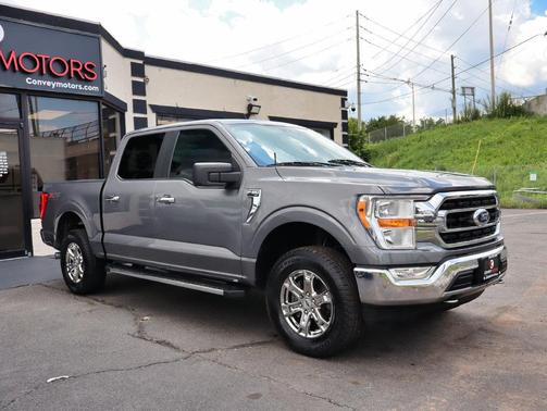 Gray 2021 Ford F-150 XLT