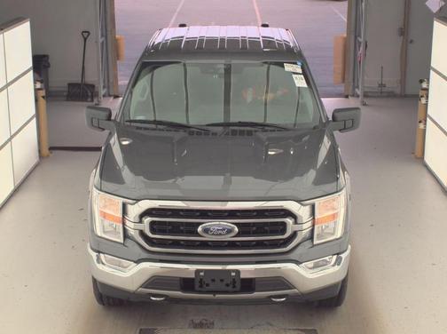 Gray 2021 Ford F-150 XLT