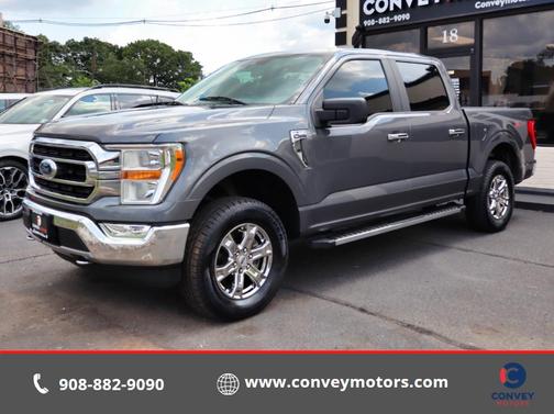 Gray 2021 Ford F-150 XLT