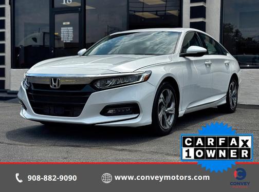 Platinum White Pearl 2018 Honda Accord EX-L
