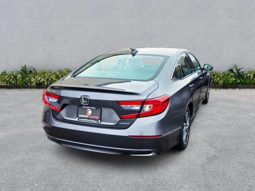 Modern Steel Metallic 2019 Honda Accord Hybrid EX-L