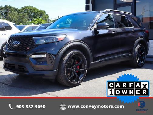 Agate Black Metallic 2023 Ford Explorer ST