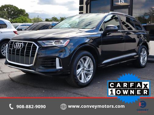 Black 2021 Audi Q7 55 Premium