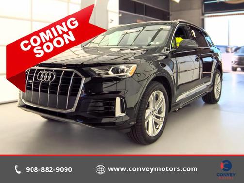 Black 2021 Audi Q7 55 Premium