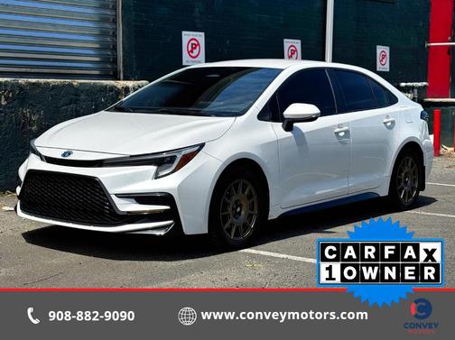 Wind Chill Pearl 2024 Toyota Corolla Hybrid SE