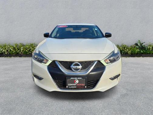 Pearl White 2017 Nissan Maxima 3.5 S