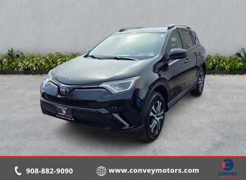 Black 2017 Toyota RAV4 LE SUV