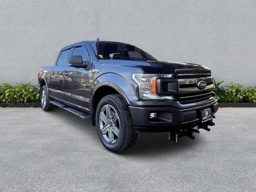 Gray 2019 Ford F-150 XLT