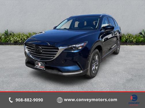 Deep Crystal Blue Mica 2021 Mazda CX-9 Touring