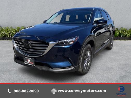 Deep Crystal Blue Mica 2021 Mazda CX-9 Touring