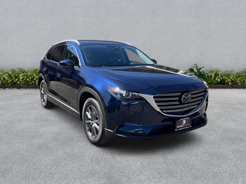 Deep Crystal Blue Mica 2021 Mazda CX-9 Touring