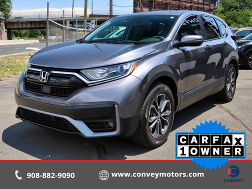 Gray 2022 Honda CR-V AWD EX-L