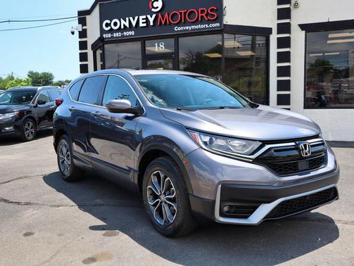 Gray 2022 Honda CR-V AWD EX-L