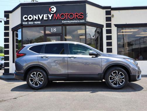 Gray 2022 Honda CR-V AWD EX-L