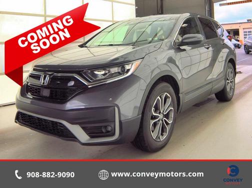 Gray 2022 Honda CR-V AWD EX-L