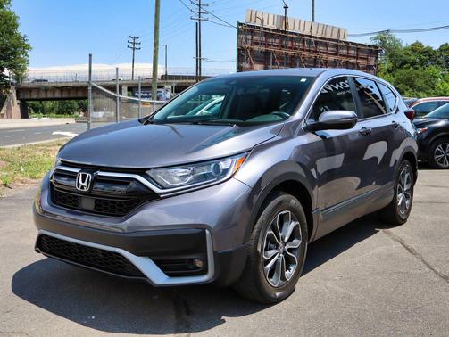 Gray 2022 Honda CR-V AWD EX-L